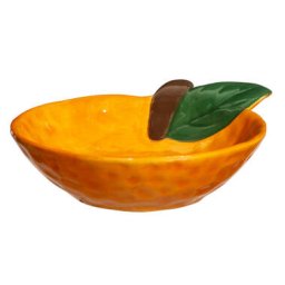 Bordje Mandarijn - Oranje - Aardewerk - 3x11x12,8 cm - Leen Bakker