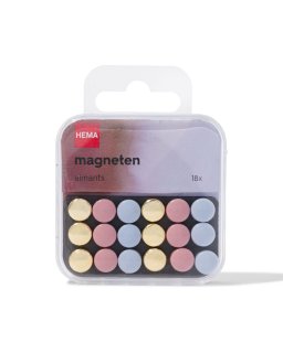 HEMA Mini Magneten Ø1cm - 18 Stuks