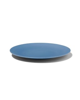HEMA Ontbijtbord Ø 21.5 Melamine Mat Blauw (blauw)