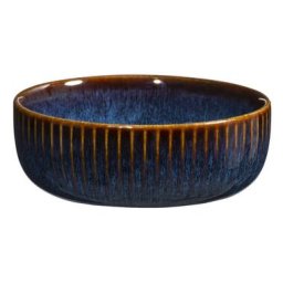 Schaaltje Camille - Blauw - Stoneware - Ø11,5 cm - Leen Bakker