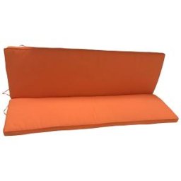 Tuinbankkussen - Polyester - Oranje 140 cm